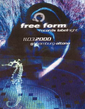 Flyer freeform record labelnight