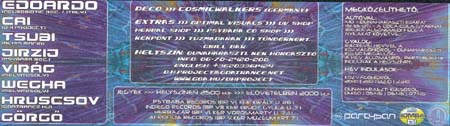 Flyer psychedelic circus