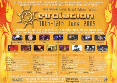 Flyer evolution festival